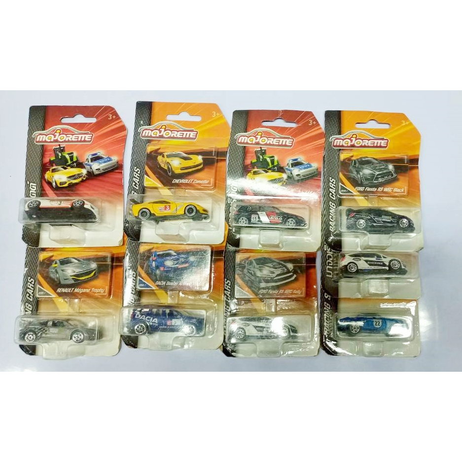 Majorette ชุด MIX WRC Racing Cars Limited รถเหล็ก 1/64 (แพ็คไม่สวย) ของแท้ มือ 1 พร้อมส่ง รถ เรซิ่ง คาร์ รถแข่งมี เลข