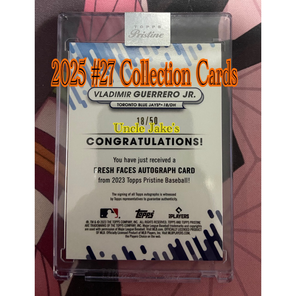 2025 #27 Collection Cards