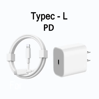 หัวชาร์จ+สายชาร์จ Typec pd35w 20w fastcharging ชุดชาร์จ pd 35w usb c สำหรับ phone / Android （i5 - i17）รับประกัน 1 ปี