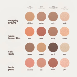 Sunnies Face Healthy Touch Eyeshadow Palette [อายแชโดว์ 4 เฉดสี]