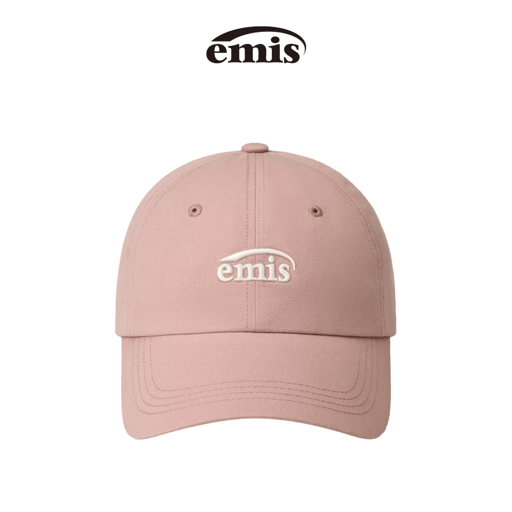 EMIS - SMALL LOGO BALL CAP (BLACK , BROWN , CREAM , GREEN , NAVY , PASTEL BLUE , PINK , RED)