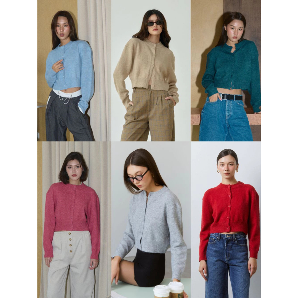 Nichii - Mully Knitted Cardigan เสื้อคาร์ดิแกนไหมพรม