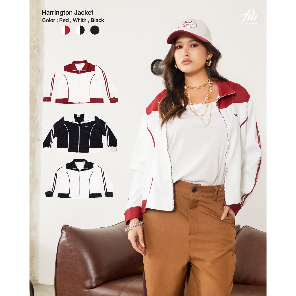 Harrington Jacket#FMBL-F1T109 #COE #FESTIVE