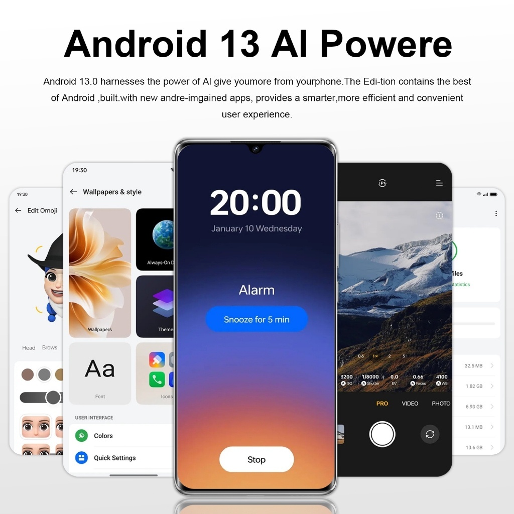 โทรศัพท์มือถือ Y98 แรม12GB รอม512GB รองรับแอพธนาคาร 6800mAhชาร์จเร็ว 7.1 นิ้ว หน้าจอเต็ม สมาร์ทโฟนจอใหญ่