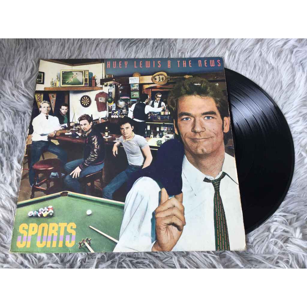 Sports - Huey Lewis & The News ขนาด 12 นิ้ว LP G206.1