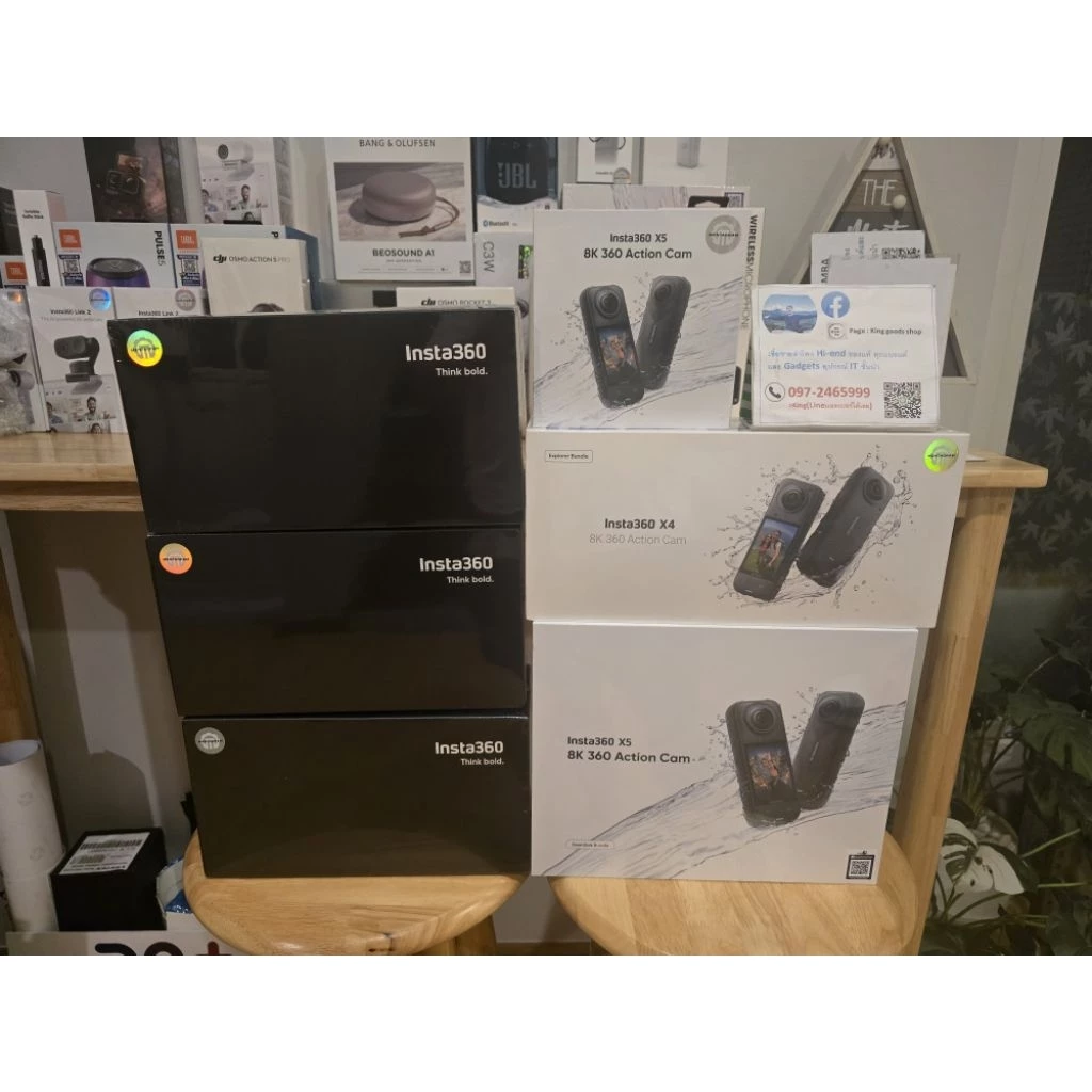 กล้อง Insta360 X5 Satin White 8K 360 องศา thumbnail 4