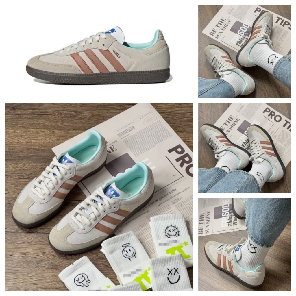 ❤️ของแท้% 100❤️ adidas originals Samba OG IG1025/ID2055/B75806/IG1024/B75807/IE0877/IE7013/ID2047 - รูปที่ 3