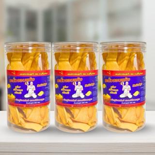 (เซท3กระปุก) มะม่วง/สับปะรดอบแห้ง ขนาด250 กรัม 3รสชาติให้เลื…