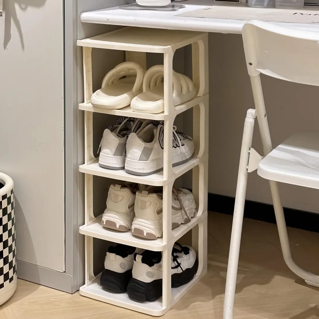 Magic ชั้นวางรองเท้า มินอมอล จัดระเบียบห้องใหม่ ชั้นรองเท้า ประหยัดพื้นที่ ที่วางรองเท้า ชั้นวางอเนกประสงค์