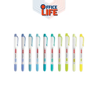 !! ลดราคาพิเศษ !! DONG-A (ดองอา) ปากกาไฮไลท์ รุ่น Twinliner SOFT ปากกาเน้นข้อความ ทวินไลเนอร์ ( 1 ด้าม )