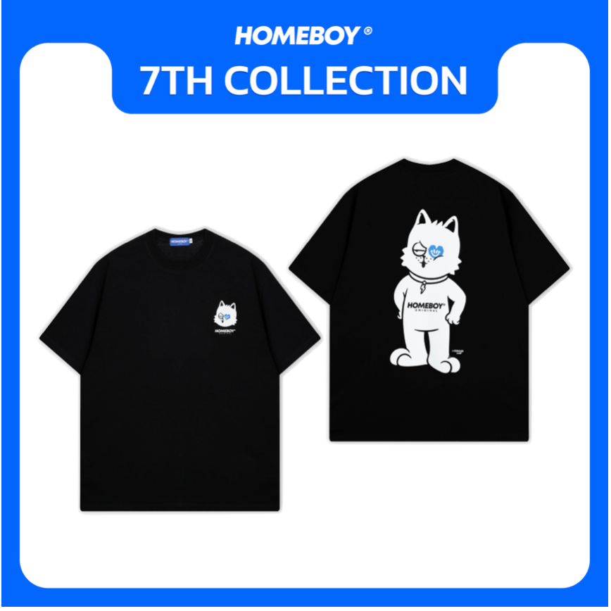 ❗️[ส่งเร็ว กทม. 1 วัน]❗️HOMEBOY เสื้อ UNISEX รุ่น HB.ZIGKY.ORIGINAL