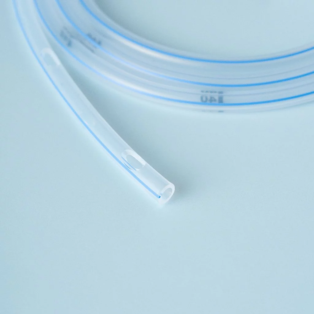 **แบบปลายเปิด** สายให้อาหาร ซิลิโคน สายให้อาหารทางจมูก (สายนิ่ม) NG Tube Silicone