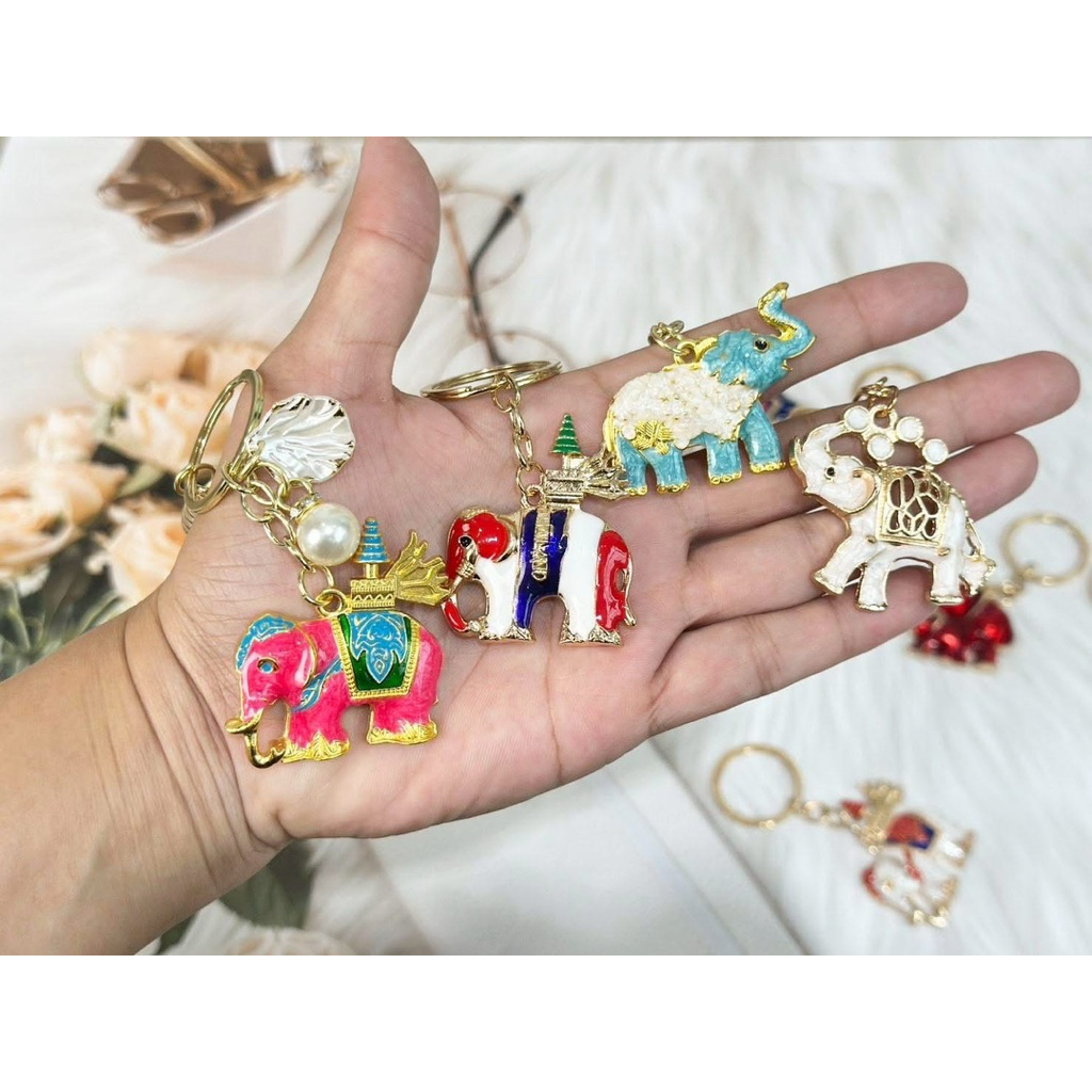 INTER พวงกุญแจ ลายน้องช้าง สุดน่ารัก (inter)