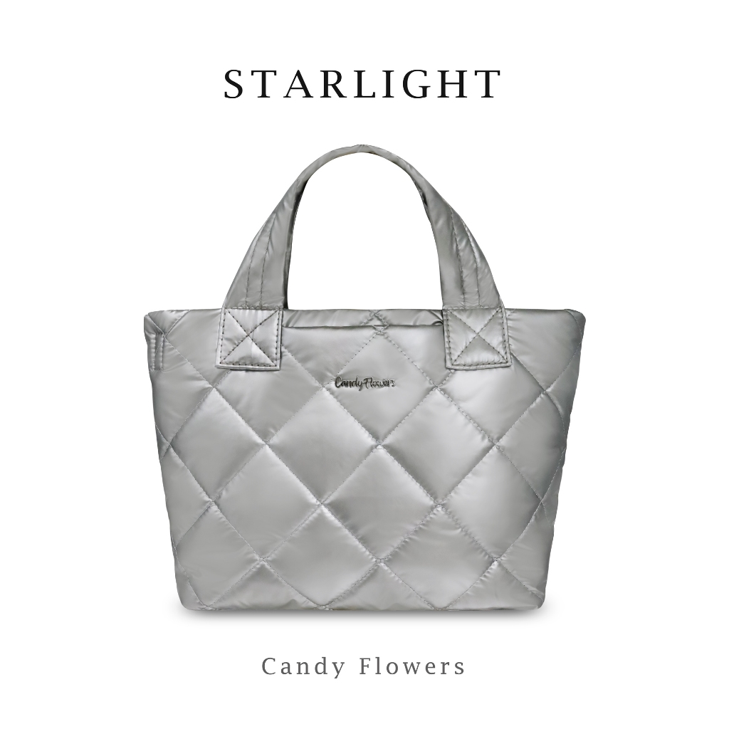Candy Flowers กระเป๋าสะพายครอสบอดี้ รุ่น Starlight สวยพรีเมี่ยม ผ้ากันน้ำ น้ำหนักเบา และจุของได้เยอะ พร้อมสายสะพายยาว