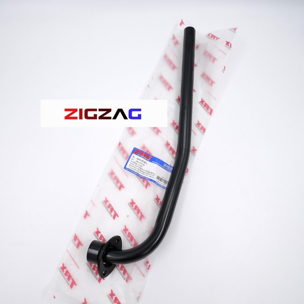 🔥 คอท่อหน้าเดิม (ท่อหน้า) เหล็ก สีดำ TRX สำหรับ HONDA  WAVE110 (รุ่นเก่า)