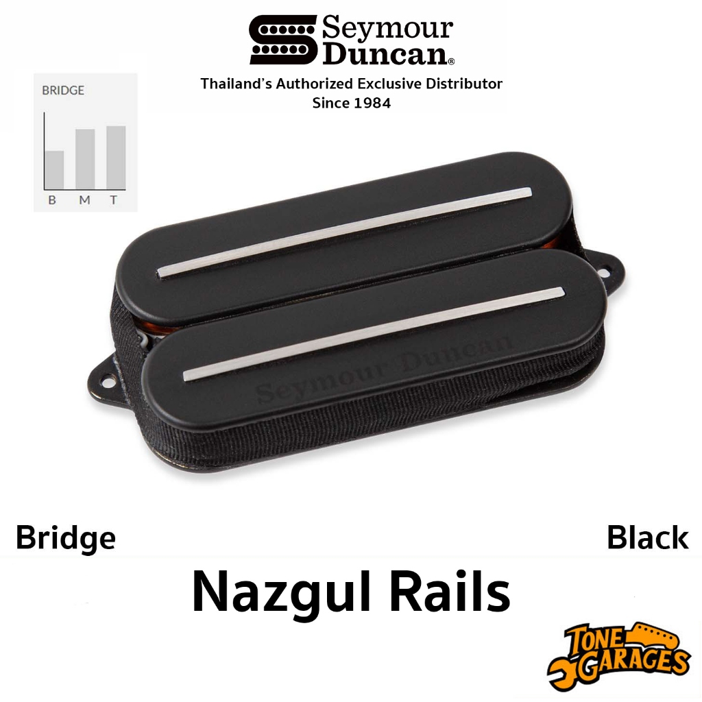 Seymour Duncan Nazgul Rails Humbucker Pickup 6 String ปิ๊กอัพ ฮัมบัคเกอร์ กีต้าร์ไฟฟ้า 6 สาย