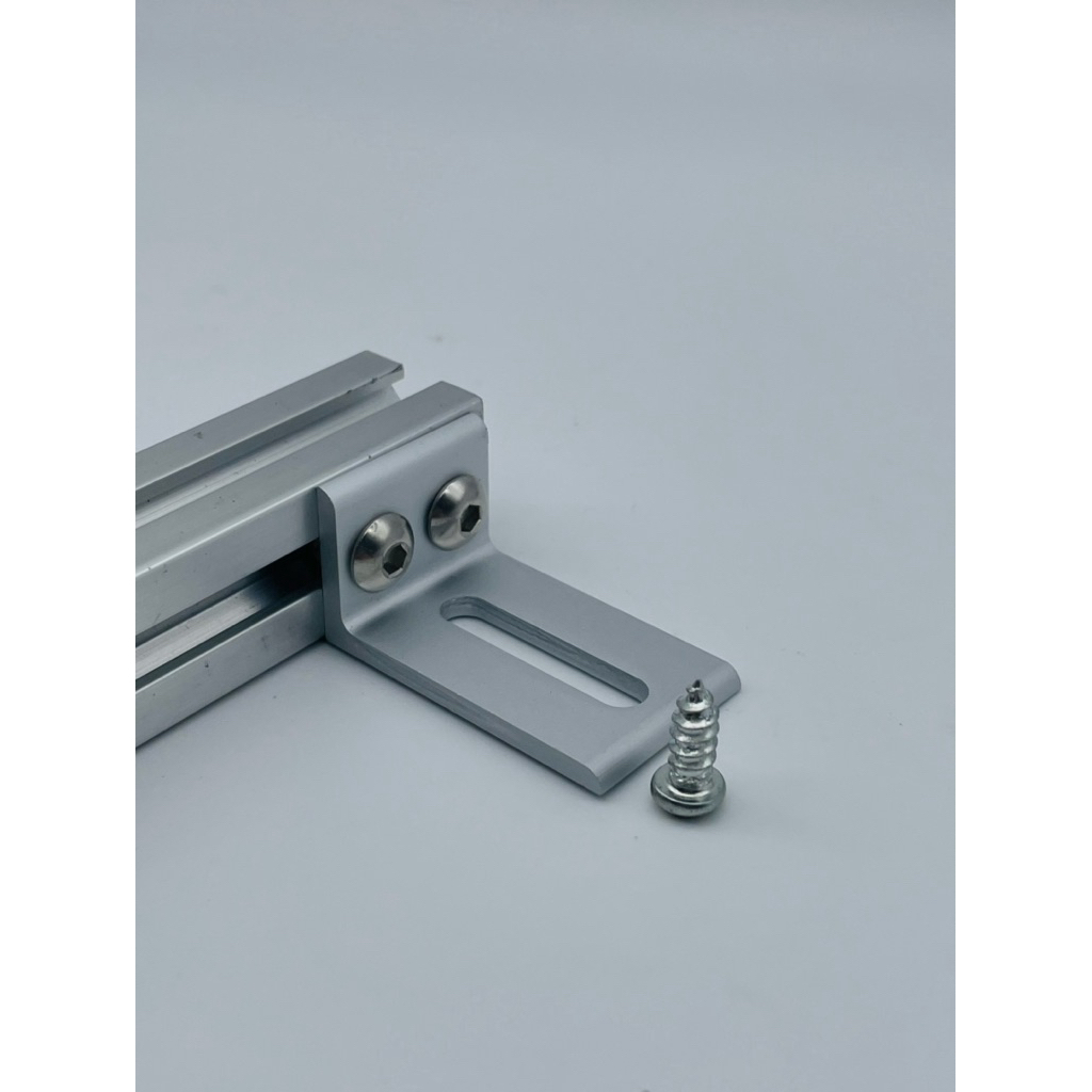 ราคารวมแวท ชุดยึดบอร์ด ครบเซท 6 ชิ้น Fitting Board set สำหรับ อลูมิเนียมโปรไฟล์ Aluminum Frame Profile