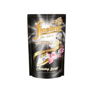 Fineline ไฟน์ไลน์ รีดผ้าเรียบ - อัดกลีบ 450 มล. ถุงเติม 6 ชิ้น (สีดำ) รีดผ้าเรียบ