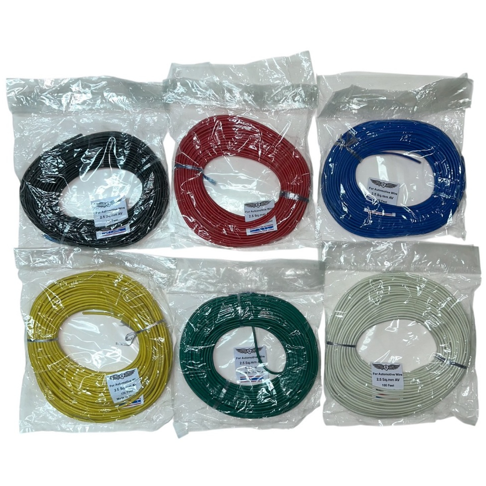 สายไฟรถยนต์ขนาด 2.5 SQ.MM. 30m