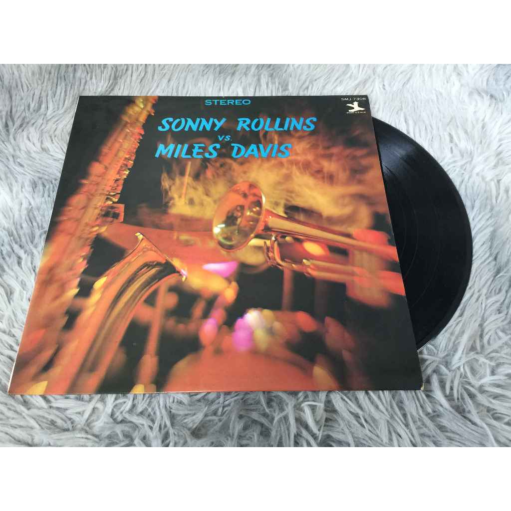 Miles Davis with Sonny Rollins ขนาด 12 นิ้ว LP G208.38