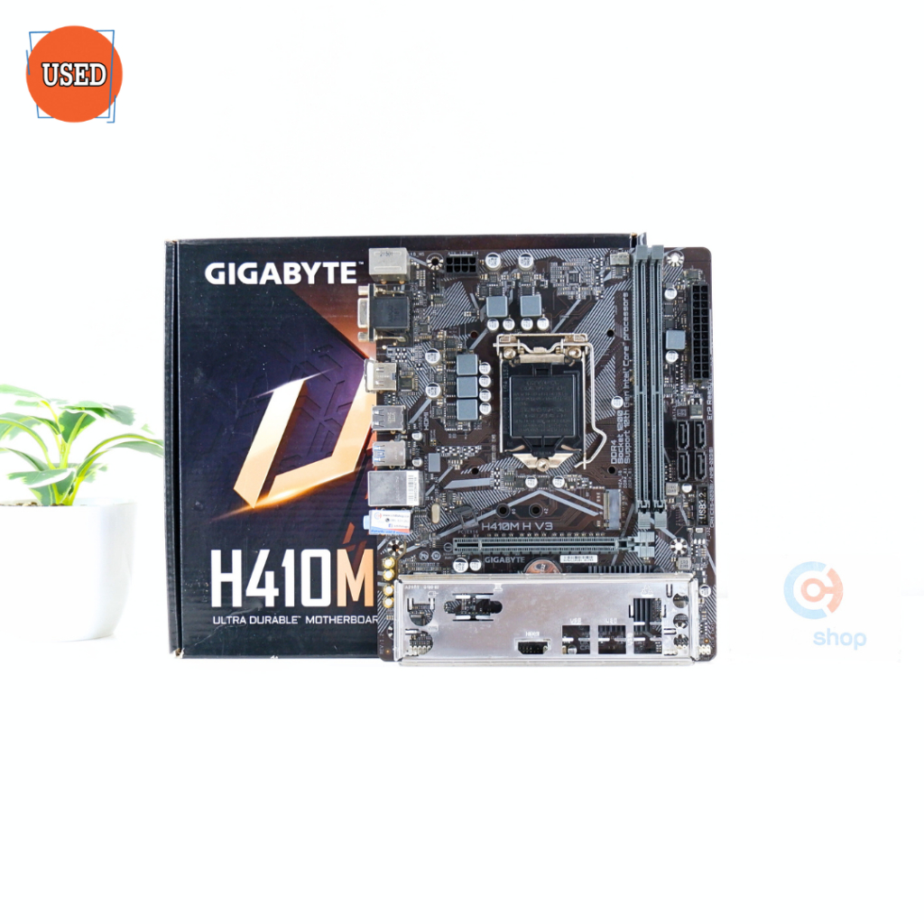 MAINBOARD (เมนบอร์ด) GIGABYTE H410M H V3 P16592