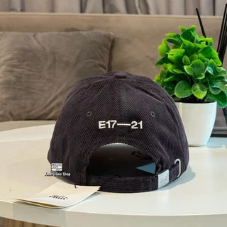 หมวกแก๊ป E3 Korea Cap ผ้าลูกฟูกเกาหลี มี หลากหลายสี ใส่ได้ทั้งชายหญิง (ส่งจากไทย)