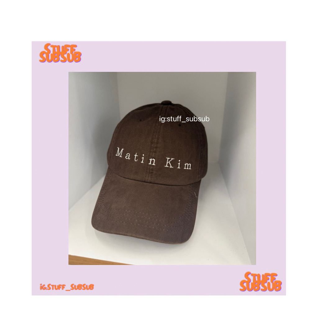พร้อมส่ง/ของแท้ หมวก Martin Kim หิ้วเองจากชอปเกา