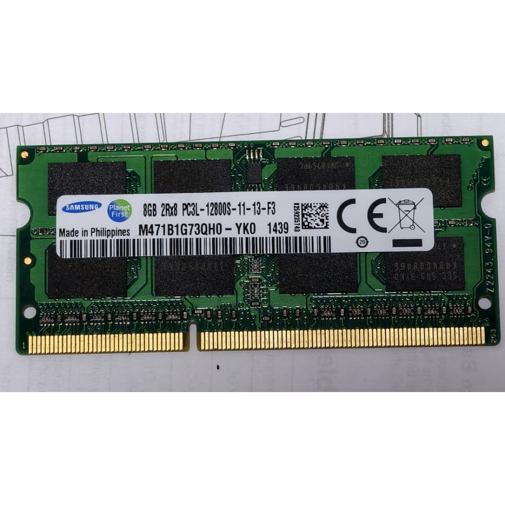 แรม ddr3L 8G bus 1600