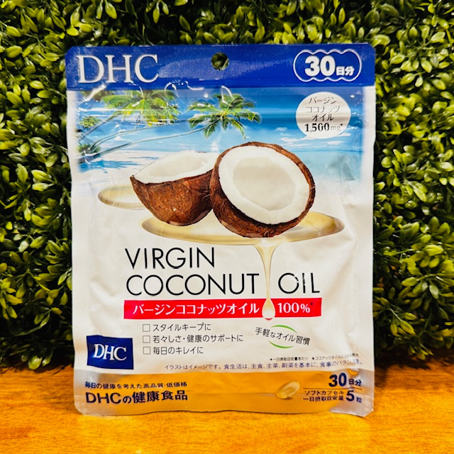 [พร้อมส่ง⚡️แท้] DHC Virgin Coconut Oil 100% ช่วยบำรุงผิว มีส่วนช่วยกระชับสัดส่วน