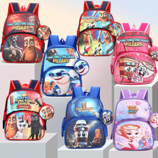 กระเป๋านักเรียนเด็ก กระเป๋าเป้สะพายหลังโรงเรียนอนุบาลและประถ…