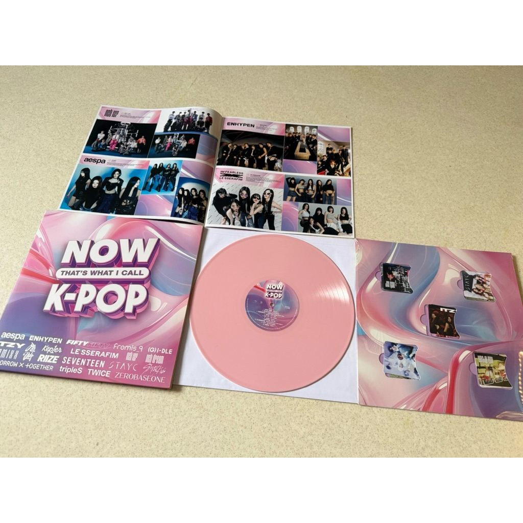 Vinyl แผ่นเสียง  Various - Now That’s What I Call K-Pop มือสอง