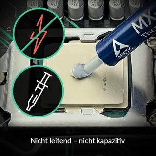 Arctic MX-4/MX-5/MX-6ซิลิโคน นำความร้อน CPU GPU New 2026 ซิลิโคนระบายความร้อน ลดความร้อนอย่างดี4g/ 8g