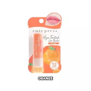 Cute Press Hya Tinted Lip Balm คิวท์เพรส ไฮยา ทินท์ ลิป บาล์ม 3.7 กรัม