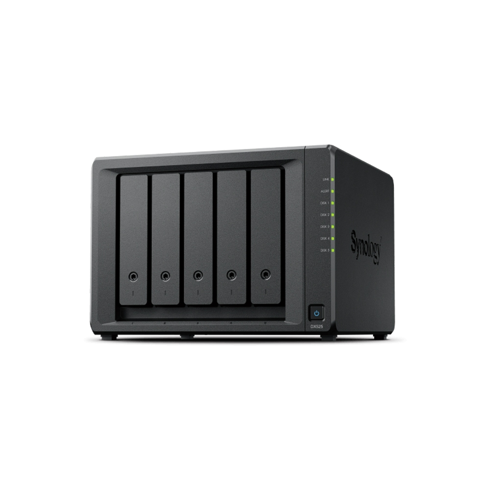 Synology Expansion Unit DX525 5-Bay ส่วนเพิ่มขยายความจุสำหรับ DS1825+, DS1525+, DS925+, DS725+