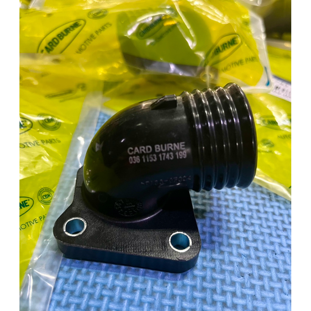 ข้อต่อท่อน้ำบน BMW E36 M43 เกลียว90องศา ยี่ห้อCardburne