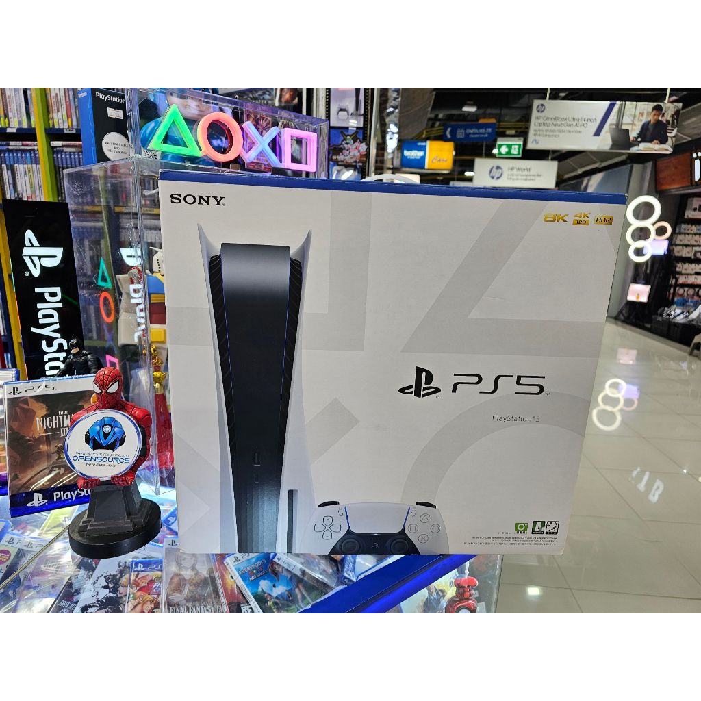 [พร้อมส่ง สภาพนางฟ้า มือสอง ซองครบ]Playstation: กล่องเปล่า PS5 Slim Disc Edition *กรุณาอ่านรายละเอีย
