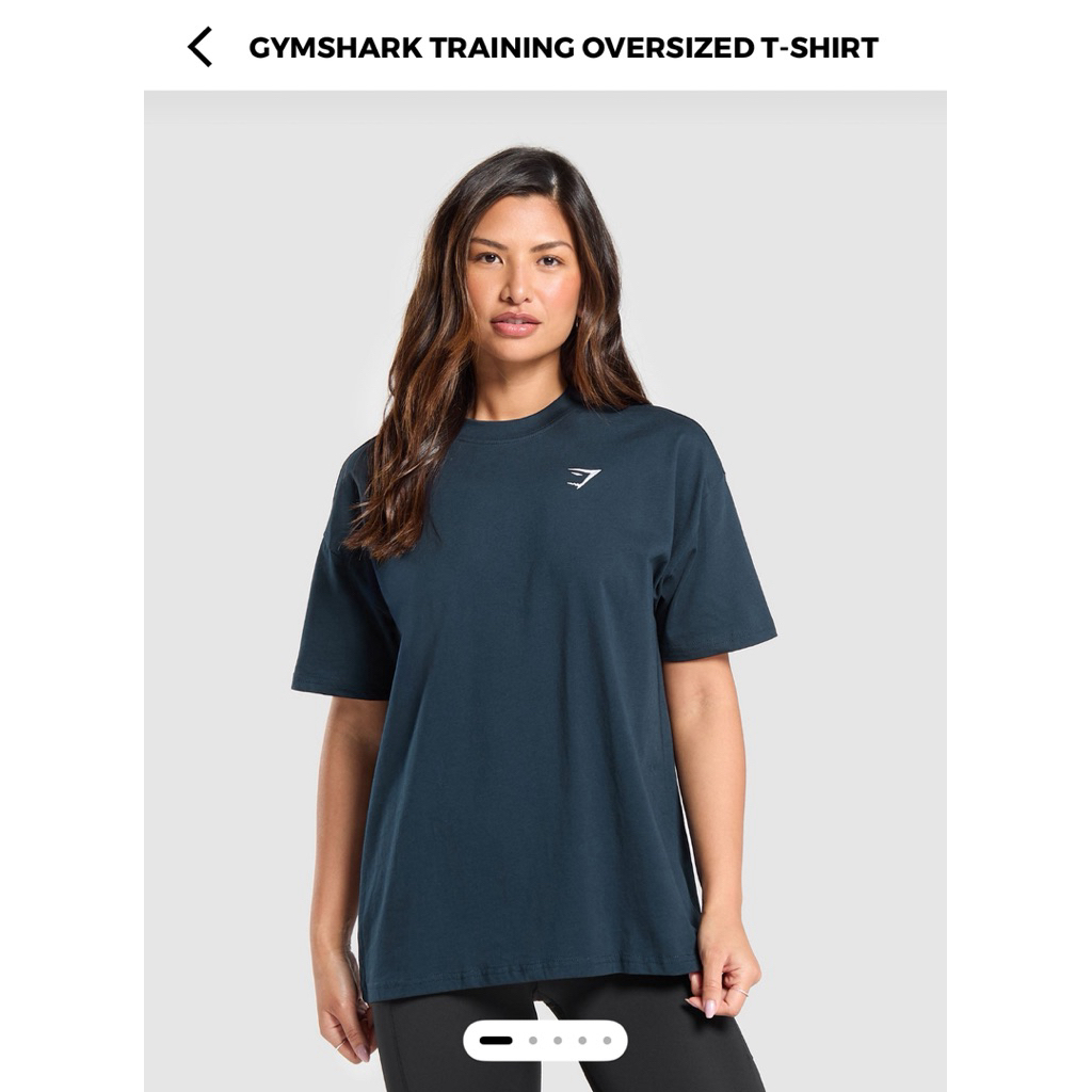 Gymshark oversized training t shirt