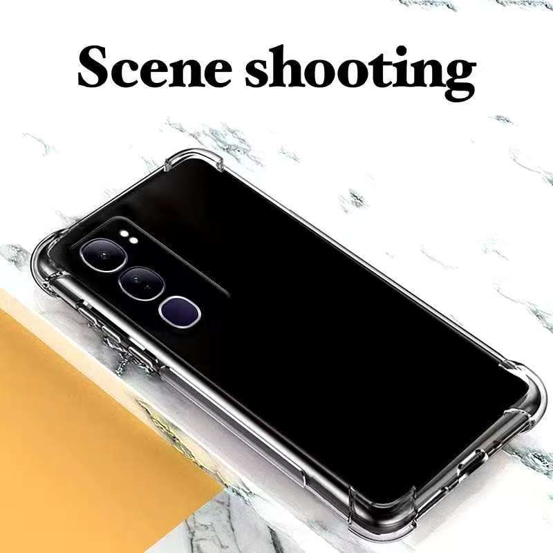 Vivo Y21d(ส่งในไทย)เคสTPUใสกันกระแทกแบบคลุมกล้องVivo Y21Dตรงรุ่น