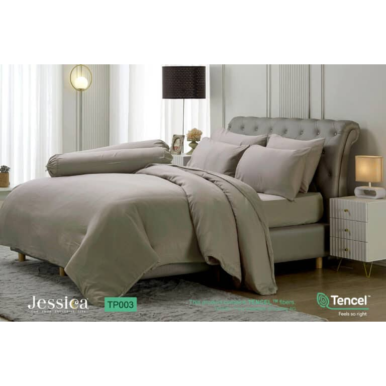 JESSICA Tencel ทอ 500 เส้น ชุดผ้าปูที่นอน สีพื้น TP003 Tencel ทอ 500 เส้น #เจสสิก้า เทนเซล