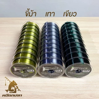 สายเอ็น ASHINO FORCE (1ม้วน) ยาว 100 เมตร ยาวต่อเนื่องได้ คุณภาพดี เอ็นโหลด เหนียวนุ่ม