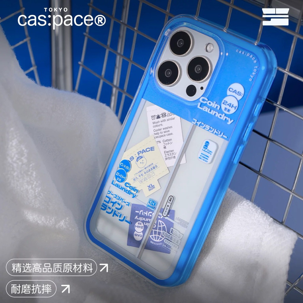 Coin Laundry TOKYO cas:pace® | ดีไซน์มินิมอล สไตล์ญี่ปุ่น 🇯🇵| Pre-order ของแท้ รุ่นใหม่ล่าสุด