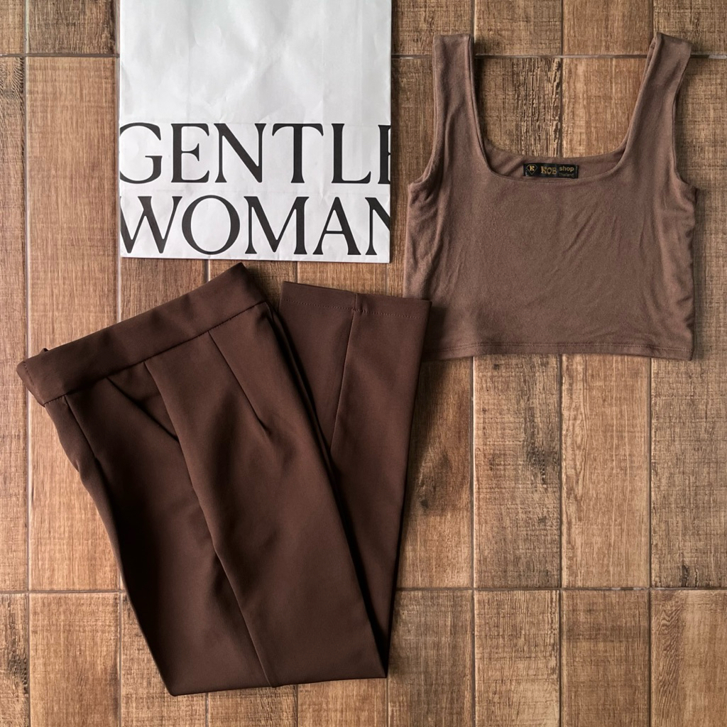 Wanisa Studio&Kob Shop เซตสีน้ำตาล🍂