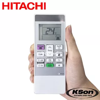 รีโมทแอร์ ฮิตาชิ อะไหล่แอร์ Hitachi Air Conditioner Remote Control รุ่น RAR-MOA6