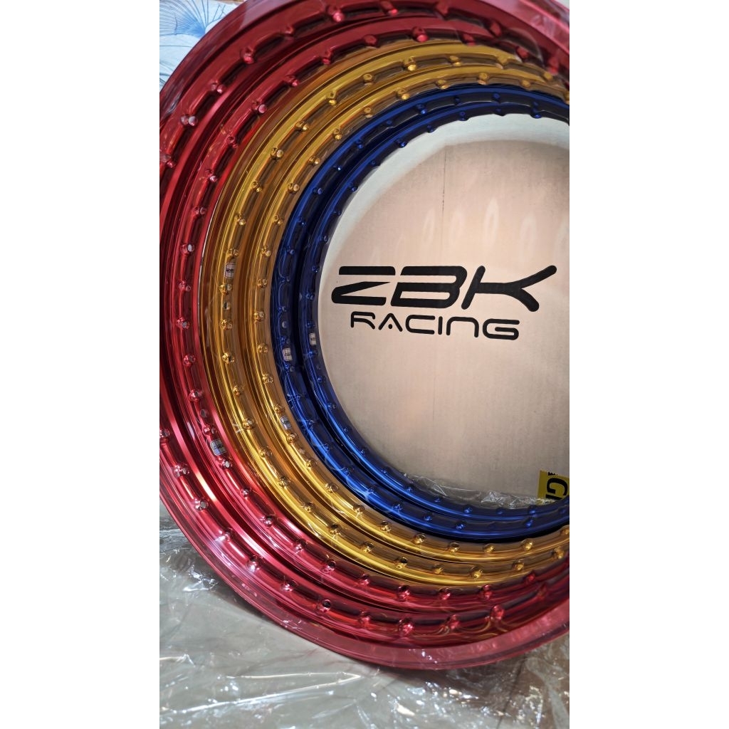 ล้อทรงรางน้ำ ล้อMORAD SPAIN งาน ZBK ขนาด 17x1.20 ฟรีพวงกุญแจZbk.ทุกคุ่ งานซ้งบางแค. พร้อมส่ง