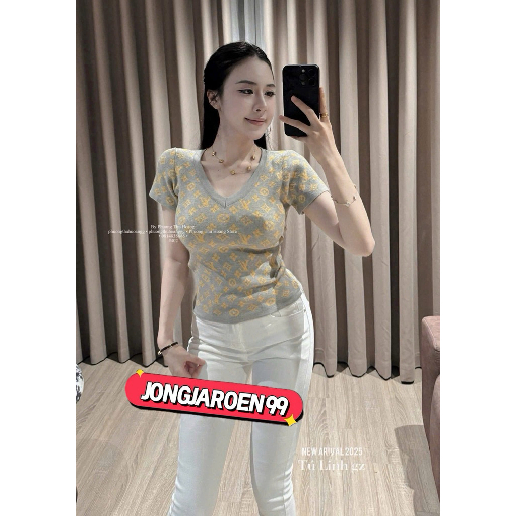 #ypy เสื้อไหมพรมงานนำเข้าคอวี สวยผ้านิ่มยืดได้เยอะใส่สบายแมตช์ได้ง่ายสวยได้ทุกวัน