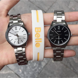 casio ของแท้ประกันศูนย์ นาฬิกาคาสิโอ ผู้หญิง รุ่น LTP-V005D LTP-V005L / SMILEYTIME ขายแต่ของแท้ ประกันศูนย์cmg/c-thong