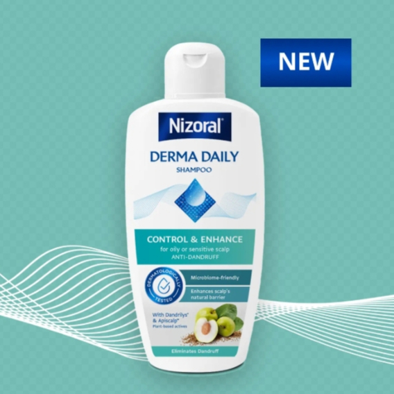 Nizoral derma daily shampoo for oily ไนโซรัล เดอร์ม่า เดลลี่ แชมพู ขนาด 200 ml. แชมพูขจัดรังแค