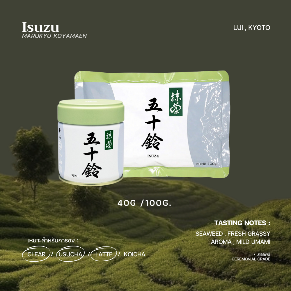 มัทฉะเกรดพิธี "Isuzu" - MARUKYU KOYAMAEN