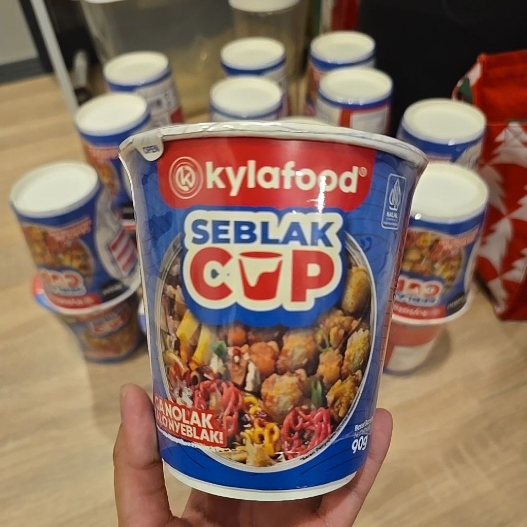 Kylafood Instant Cup Seblak, Viral Indonesian Food