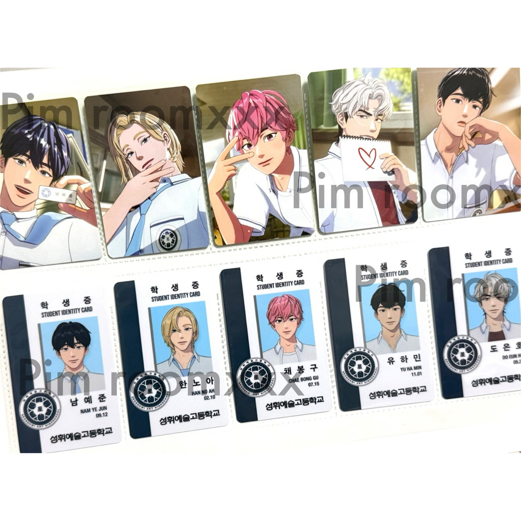 ★ พร้อมส่ง ★  PLAVE SET PHOTOCARD  SET 5 ใบ